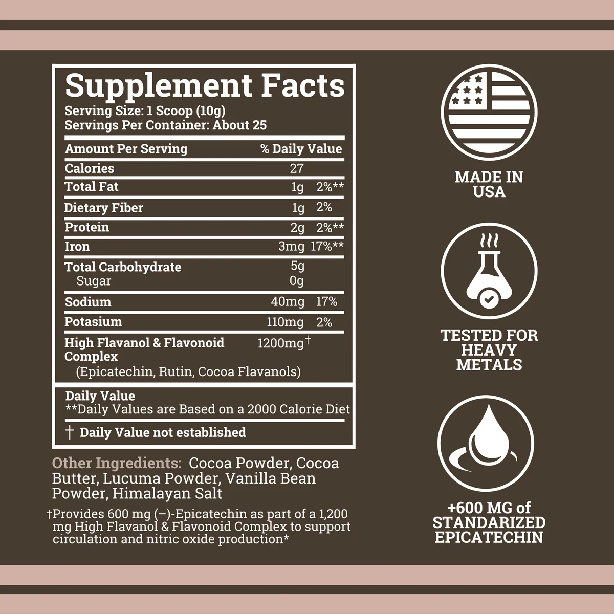 Black Forest High Flavanol Cocoa Powder